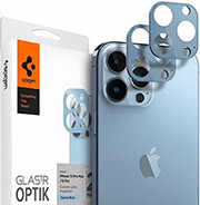 SPIGEN TR OPTIK 2 PACK BLUE FOR IPHONE 13 PRO/MAX