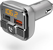 HAMA HAMA 201631 BLUETOOTH FM TRANSMITTER FOR CAR RADIO, HANDSFREE DEVICE, 2 X USB PORT