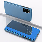 SMART CLEAR VIEW CASE FOR SAMSUNG GALAXY S21 FE 5G BLUE