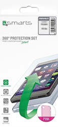 4SMARTS 360° STARTER SET WITH X-PRO FULL COVER GLASS AND CLEAR CASE FOR SAM GALAXY S23+
