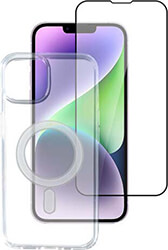 4SMARTS 4SMARTS 360° STARTER SET WITH X-PRO FULL COVER GLASS AND ULTIMAG CASE FOR APPLE IPHONE 14
