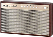 AKAI M3-SOUL ΦΟΡΗΤΟ ΗΧΕΙΟ BLUETOOTH ΜΕ USB AUX-IN ΚΑΙ USB ΓΙΑ ΦΟΡΤΙΣΗ 20W COFFEE