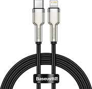 BASEUS BASEUS CABLE CAFULE USB TYPE-C TO LIGHTNING 20W PD 1M BLACK