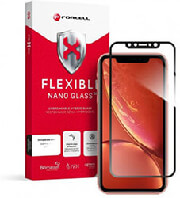 FORCELL FLEXIBLE NANO GLASS 5D FOR IPHONE XR/11 BLACK
