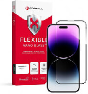FORCELL FLEXIBLE NANO GLASS 5D FOR IPHONE 14 PRO MAX BLACK