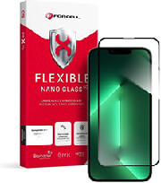 FORCELL FORCELL FLEXIBLE NANO GLASS 5D FOR IPHONE 13/13 PRO/14 BLACK