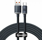 BASEUS BASEUS CRYSTAL SHINE CABLE USB TO TYPE-C 100W 5A 2M BLACK