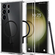 SPIGEN ULTRA HYBRID ONETAP MAGSAFE RING BLACK FOR SAMSUNG GALAXY S23 ULTRA