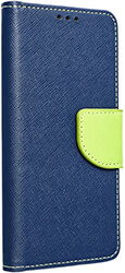 OEM FANCY BOOK CASE FOR XIAOMI REDMI NOTE 12 4G NAVY / LIME