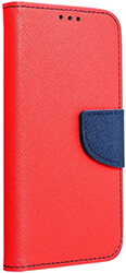 OEM FANCY BOOK CASE FOR XIAOMI REDMI NOTE 12 5G RED / NAVY