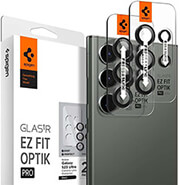 SPIGEN GLASS EZ FIT OPTIK PRO 2 PACK BLACK FOR SAMSUNG GALAXY S23 ULTRA