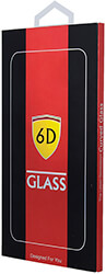 TEMPERED GLASS 6D FOR IPHONE 14 PRO MAX 6.7 BLACK FRAME