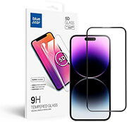 BLUE STAR TEMPERED GLASS FOR APPLE IPHONE 14 PRO MAX 5D FULL COVER BLACK