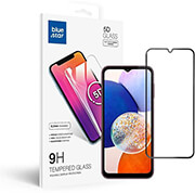 BLUE STAR TEMPERED GLASS FOR SAMSUNG A14 5G FULL FACE (FULL GLUE WITH FRAME/SMALL SIZE) BLACK