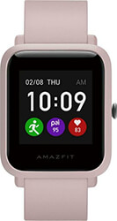 XIAOMI W1823OV1N AMAZFIT BIP S LITE ΑΔΙΑΒΡΟΧΟ SMARTWATCH ΜΕ ΠΑΛΜΟΓΡΑΦΟ SAKURA PINK