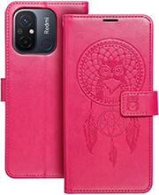 OEM MEZZO BOOK CASE FOR XIAOMI REDMI 12C DREAMCATCHER MAGENTA