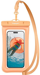 SPIGEN AQUA SHIELD WATERPROOF FLOATING 6.9” CASE A610 1 PACK APRICOT