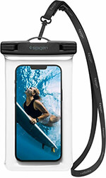SPIGEN A601 WATERPROOF PHONE CASE UP TO 6.8'' 1 PACK CRYSTAL CLEAR