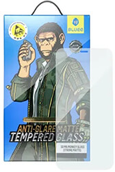 BLUEO 5D MR. MONKEY GLASS APPLE IPHONE 15 PRO BLACK (STRONG MATTE)