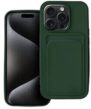 CARD CASE FOR IPHONE 15 PRO GREEN