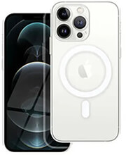 OEM CLEAR MAG COVER CASE WITH CAMERA PROTECTION WITH MAGSAFE FOR IPHONE 12 PRO