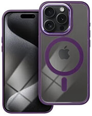 COLOR EDGE MAG COVER CASE WITH MAGSAFE FOR IPHONE 15 PRO DEEP PURPLE