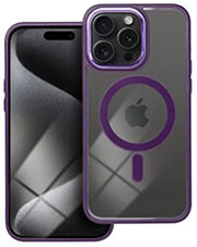 OEM COLOR EDGE MAG COVER CASE WITH MAGSAFE FOR IPHONE 15 PRO MAX DEEP PURPLE