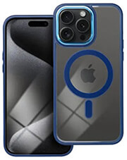 COLOR EDGE MAG COVER CASE WITH MAGSAFE FOR IPHONE 15 PRO MAX NAVY BLUE