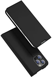DUX DUCIS DUX DUCIS SKIN PRO SMOOTH LEATHER CASE FOR APPLE IPHONE 14 PRO MAX BLACK