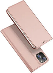 DUX DUCIS DUX DUCIS SKIN PRO SMOOTH LEATHER CASE FOR APPLE IPHONE 15 PLUS ROSE