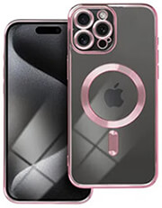 ELECTRO MAG COVER CASE WITH MAGSAFE FOR IPHONE 15 PRO MAX ROSE GOLD