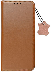 OEM LEATHER CASE SMART PRO FOR IPHONE 15 PRO BROWN