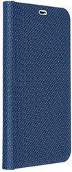 LUNA BOOK CARBON FOR IPHONE 15 BLUE