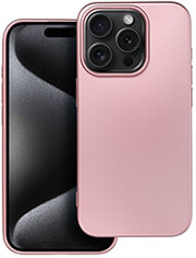 METALLIC CASE FOR IPHONE 15 PRO PINK