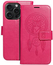 MEZZO BOOK CASE FOR IPHONE 15 PRO DREAMCATCHER MAGENTA