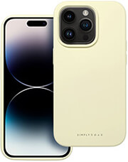 ROAR CLOUD-SKIN CASE FOR IPHONE 15 PRO LIGHT YELLOW