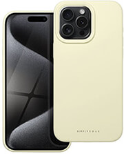 ROAR CLOUD-SKIN CASE FOR IPHONE 15 PRO MAX LIGHT YELLOW