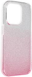 SHINING CASE FOR IPHONE 15 PRO CLEAR/PINK