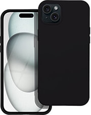 SILICONE CASE FOR IPHONE 15 BLACK