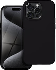 SILICONE CASE FOR IPHONE 15 PRO BLACK
