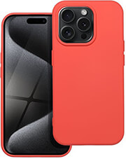 SILICONE CASE FOR IPHONE 15 PRO PEACH