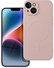 SILICONE MAG COVER CASE WITH MAGSAFE FOR IPHONE 14 PINK