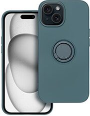 OEM SILICONE RING CASE FOR IPHONE 15 GREEN
