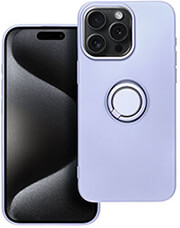 SILICONE RING CASE FOR IPHONE 15 PRO MAX VIOLET