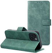 TENDER BOOK CASE FOR IPHONE 15 GREEN