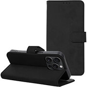 TENDER BOOK CASE FOR IPHONE 15 PRO BLACK