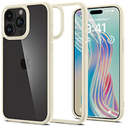 SPIGEN SPIGEN CRYSTAL HYBRID MUTE BEIGE FOR IPHONE 15 PRO MAX