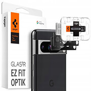 SPIGEN SPIGEN GLASS TR EZ FIT OPTIK BLACK 2 PACK FOR GOOGLE PIXEL 8