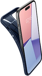 SPIGEN LIQUID AIR NAVY BLUE FOR IPHONE 15