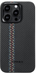 PITAKA PITAKA FUSION WEAVING MAGEZ 4 600D RHAPSODY FOR IPHONE 15 PRO MAX